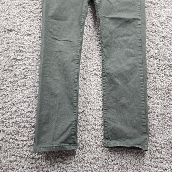 Flint and Tinder Pants Mens 31x30 (Fits 29x28.5) Green Slim Fit Twill Casual‎ - Picture 2 of 14